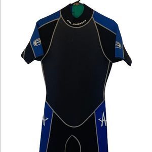Aleeda Mens Wetsuit (M) Spring Suit Shorty